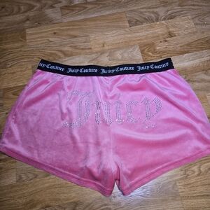 Juicy Couture Pink Soft Sleep Wear Shorts